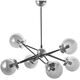 Lampa wisząca Orno GALAKSI 6P, lampa wisząca, E14  max. 6x 40W, chrom