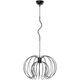 Lampa wisząca Orno BOLA 1P, lampa wisząca, E27 max. 60W, czarna