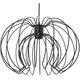 Lampa wisząca Orno BOLA 1P, lampa wisząca, E27 max. 60W, czarna