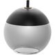 Lampa wisząca Orno LARA 1P, lampa wisząca, E27  max. 60W, czarna