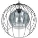 Lampa wisząca Orno DUNIA 500 1P, lampa wisząca, E27  max.15W, czarna