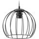Lampa wisząca Orno DUNIA 3P, lampa wisząca, E27  max.15W, czarna