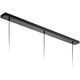Lampa wisząca Orno DUNIA 3P, lampa wisząca, E27  max.15W, czarna