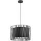 Lampa wisząca Orno NAVI 500 3P, lampa wisząca, E27  max.60W, czarna