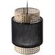 Lampa wisząca Orno LANA 200 1P, lampa wisząca, E27  max.60W, czarna