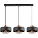 Lampa wisząca Orno CHIRO lampa wisząca, moc max. 3x60W, E27, czarna