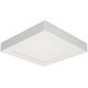 Lampa sufitowa Orno LETI LED 18W, oprawa downlight, natynkowa, kwadratowa, 1600lm, 4000K, biała, wbudowany zasilacz LED