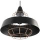 Lampa wisząca Orno ROCCO 1P, lampa wisząca, E27 max. 60W, czarna, miedziana