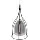 Lampa wisząca Orno ADELE 1P, lampa wisząca, E27 max. 60W, czarna