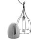 Lampa wisząca Orno ADELE 1P, lampa wisząca, E27 max. 60W, czarna