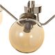 Lampa wisząca Orno BULAT 3P, lampa wisząca, E14 max. 3x40W, złota