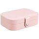Aptel PUDEŁKO na Biżuterię Organizer Zamykany 16x11x5cm różowy CA21