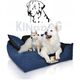 AIO Europe Legowisko dla psa 130 x 105 NIebieskie KingDog