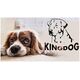AIO Europe Legowisko dla psa 130 x 105 NIebieskie KingDog