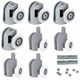 Aptel Komplet 8 Rolek do Kabiny Prysznicowej Pojedyncze Easy Move AG527E