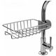 Aptel Kuchenny ORGANIZER zawieszany na kran 10x5cm srebrny AG901