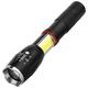 Latarka Aptel Taktyczna LATARKA LED T6 zoom 300m 9W czarna ZD76A