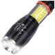 Latarka Aptel Taktyczna LATARKA LED T6 zoom 300m 9W czarna ZD76A
