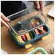 Aptel LUNCHBOX Pojemnik Obiadowy 850ml niebieski DA1
