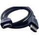 Kabel Nvox HDMI - HDMI Brak danych czarny (NVOX KABEL HDMI 1.5m)