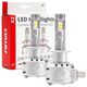 AMiO Żarówki samochodowe LED seria X2 H1 6500K Canbus AMIO-02970