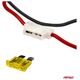 AMiO Belka ostrzegawcza LED 51 funkcji 137cm homologacja R65 R10 12-24V AMIO-03345