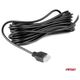 AMiO Czujniki parkowania cofania srebrne LED 3D AMIO-03187