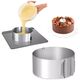 ATL AG858 Regulowany rant do pieczenia 8cm