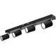 Lampa sufitowa Orno DOA oprawa ścienno-sufitowa, moc max. 4x50W, GU10, IP20, czarna