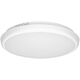 Lampa sufitowa Orno CERS LED 16W, plafon z mikrofalowym czujnikiem ruchu, 1300lm, IP65, 4000K, poliwęglan mleczny, biały, funkcja przyciemnienia