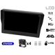 Nvox Monitor samochodowy lcd 9cali ahd 4pin z funkcją rejestratora 12v 24v oraz 4 kamery ahd