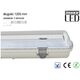Nvox Oprawa hermetyczna przemysłowa  ip65 led 2x120cm t8 g13 jednostronnie zasilana