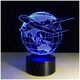 ATL ZD98D Lampka nocna samolot 3d led