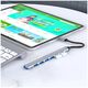 HUB USB ATL AK340A Hub usb 1x3.0  6x2.0 slim