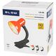 Lampka biurkowa Blow 44-155# Lampka biurkowa lb-08 z klipsem czarna