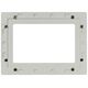 Allnet ALLNET Οθόνη αφής Tablet 12 Zoll zbh. Blende für Einbaurahmen, weiß breit 13691848 4038816117649