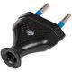 Blow 8666# Wtyczka wt-1 płaska 2,5a czarna