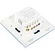 Blow 72-088# Inteligentny włącznik światła dwukanałowy szklany wifi tuya
