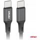 Kabel USB AMiO Kabel do ładowania usb-c - usb-c 60w 100cm fulllink amio-03902