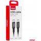 Kabel USB AMiO Kabel do ładowania usb-c - usb-c 60w 200cm fulllink amio-03903