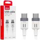 Kabel USB AMiO Kabel do ładowania usb-c - usb-c 60w 100cm fulllink amio-03908