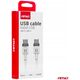 Kabel USB AMiO Kabel do ładowania usb-c - usb-c 60w 100cm fulllink amio-03908