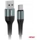 Kabel USB AMiO Kabel do ładowania usb-a - usb-c 3a 200cm fulllink amio-03912