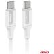 Kabel USB AMiO Kabel do ładowania usb-c - usb-c 60w 200cm fulllink amio-03921