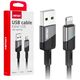 Kabel USB AMiO Kabel do ładowania usb-a - lightning iphone 3a 100cm fulllink amio-03925