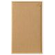 NAGA Opslagstavle Hessian med træramme 100 x 60 cm Hessian Natur 100x1x60mm (1stk) 13802188 5708570000000