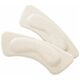 Aptel ZAPIĘTKI do BUTÓW Piankowe 10,3x3,5cm 1 para 3mm kremowe AG889