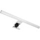 Lampa sufitowa Orno PEEGEL LED 9W, lampa nad lustro, 810lm, 4000K, dł. 60 cm, tworzywo sztuczne+akryl, srebrna