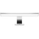 Kinkiet Orno NORTES LED 5W, lampa nad lustro, 320lm, 4000K, dł. 30 cm, plastik, srebrna