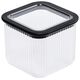 Branq BRANQ - Pojemnik na żywność - plastikowy - kwadratowy - sypkie - 0,72 L